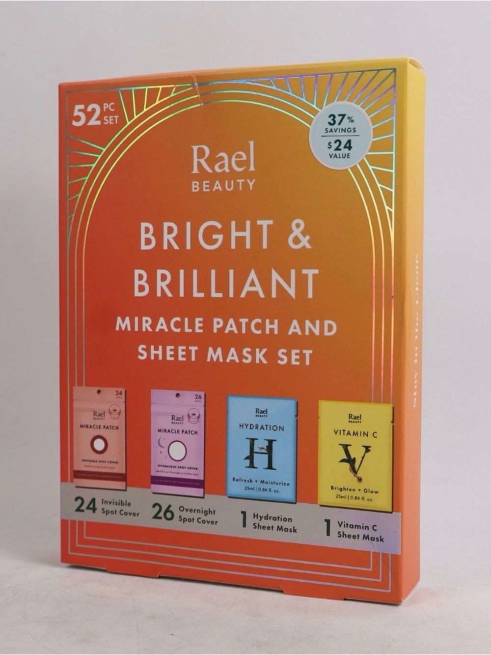 Rael Beauty Bright & Brilliant Miracle Patch & Mask Set
